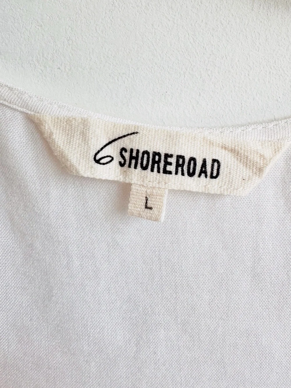 6 Shore Road White Embroidered Handkerchief Tunic Dress Large | Boho Beach Cover